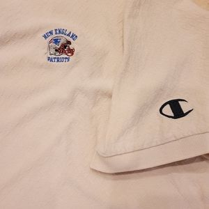 Retro New England Patriots Champion Button shirt